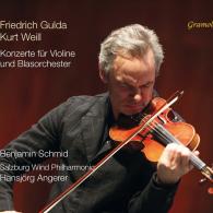 Gulda & Weill Violinconcertos with wind Orchestra